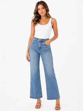 Abercrombie‎ & Fitch Size 29 High Rise Vintage Flate Classic Blue Women's Jeans